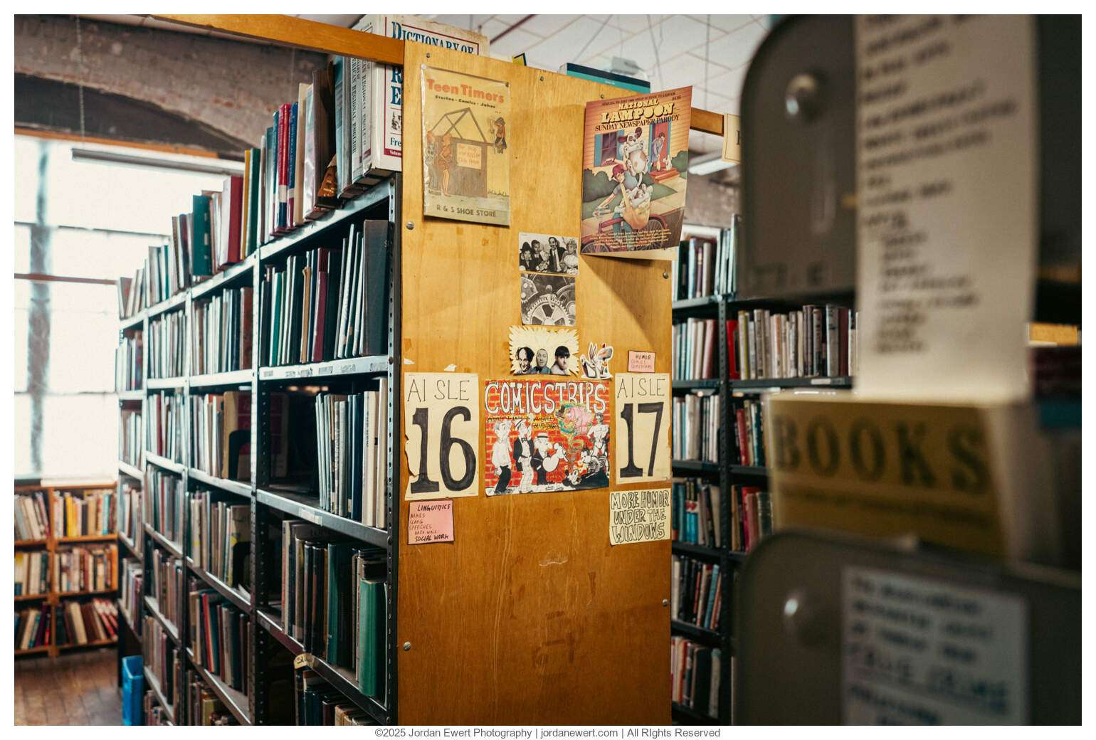 John K. King Used & Rare Books Aisle 16 & 17